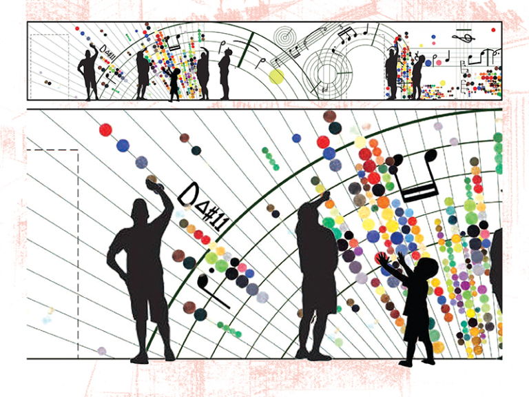 City in Notes: A Community Mural-Making Event at New Jersey Performing Arts Center in New York, NY